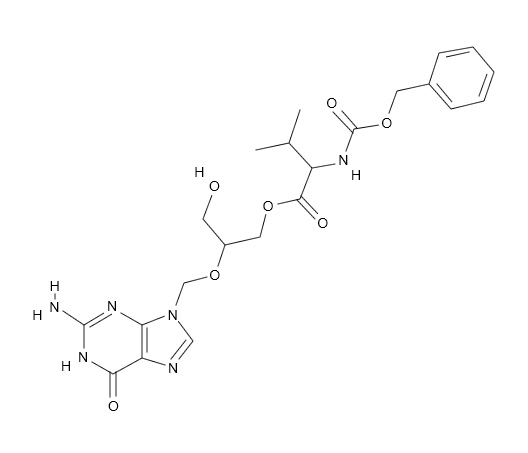 更昔洛韋-cbz-L-單缬氨酸酯